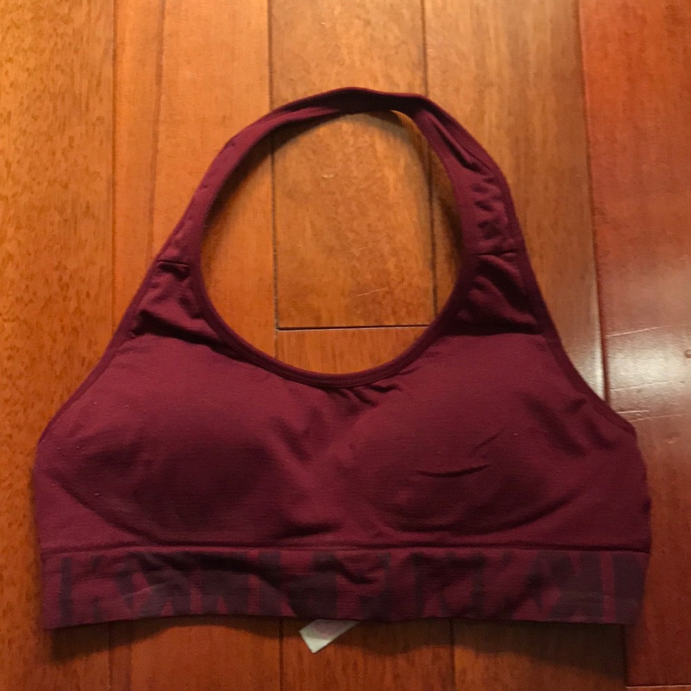Victoria’s Secret Pink halter sports bra